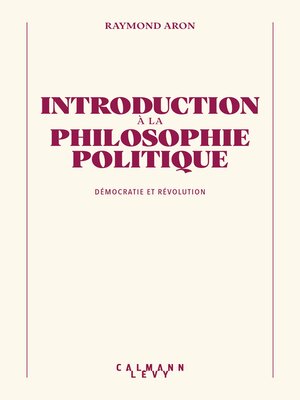 cover image of Introduction à la philosophie politique